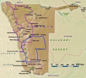 Landkarte-Namibia-Conny